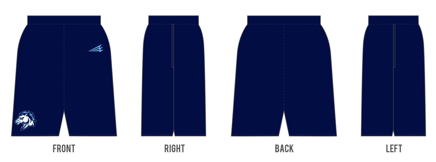Walker Valley High School Custom Revolution Pocket Shorts #RV1