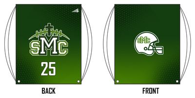 SMC Eagles Football Custom Drawstring Bag