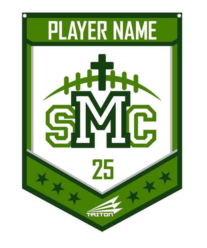 SMC Eagles Football Custom Banner