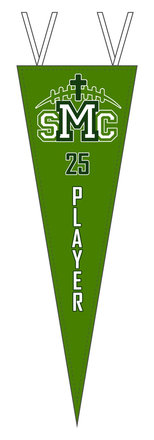 SMC Eagles Football Custom Pennant #PF1