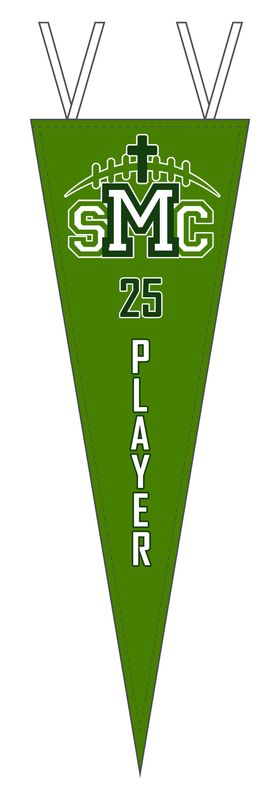 SMC Eagles Football Custom Pennant #PF1