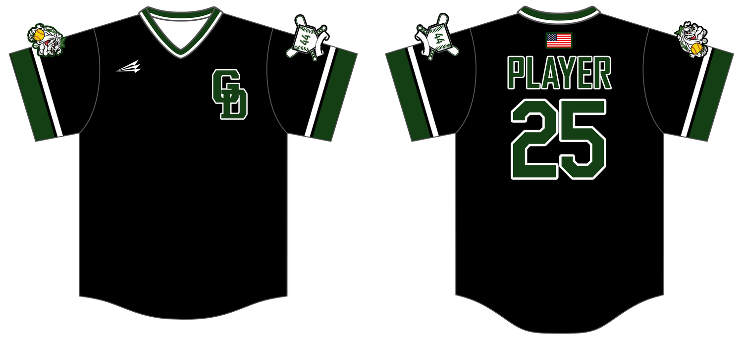 Lady Greendogs Custom HexaFlex Baseball Jersey #J17E