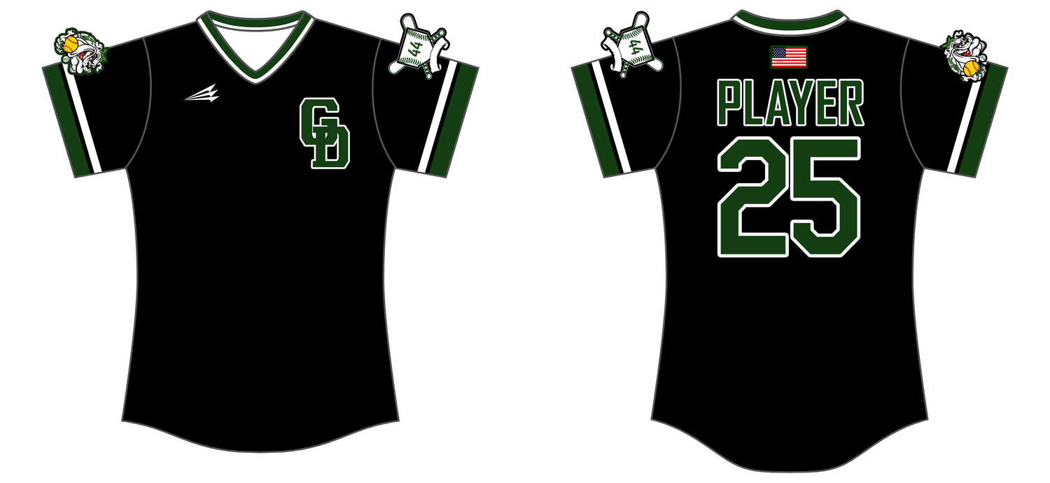 Lady Greendogs Custom HexaFlex Softball Jersey #J17D