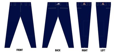 YardDawgs Custom Athletic Baseball Pant #BP2