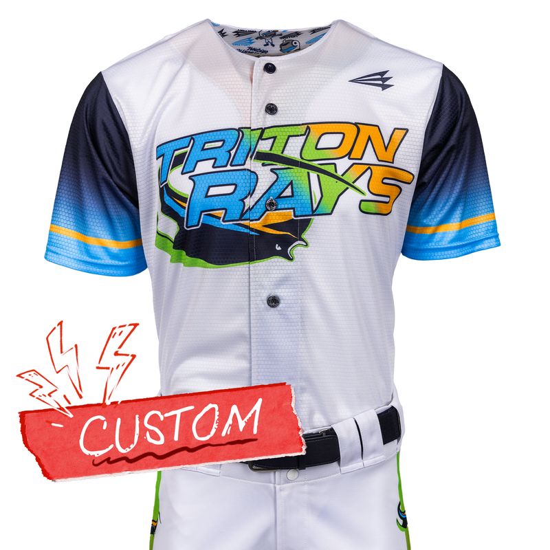 Triton Rays Custom Baseball Jersey