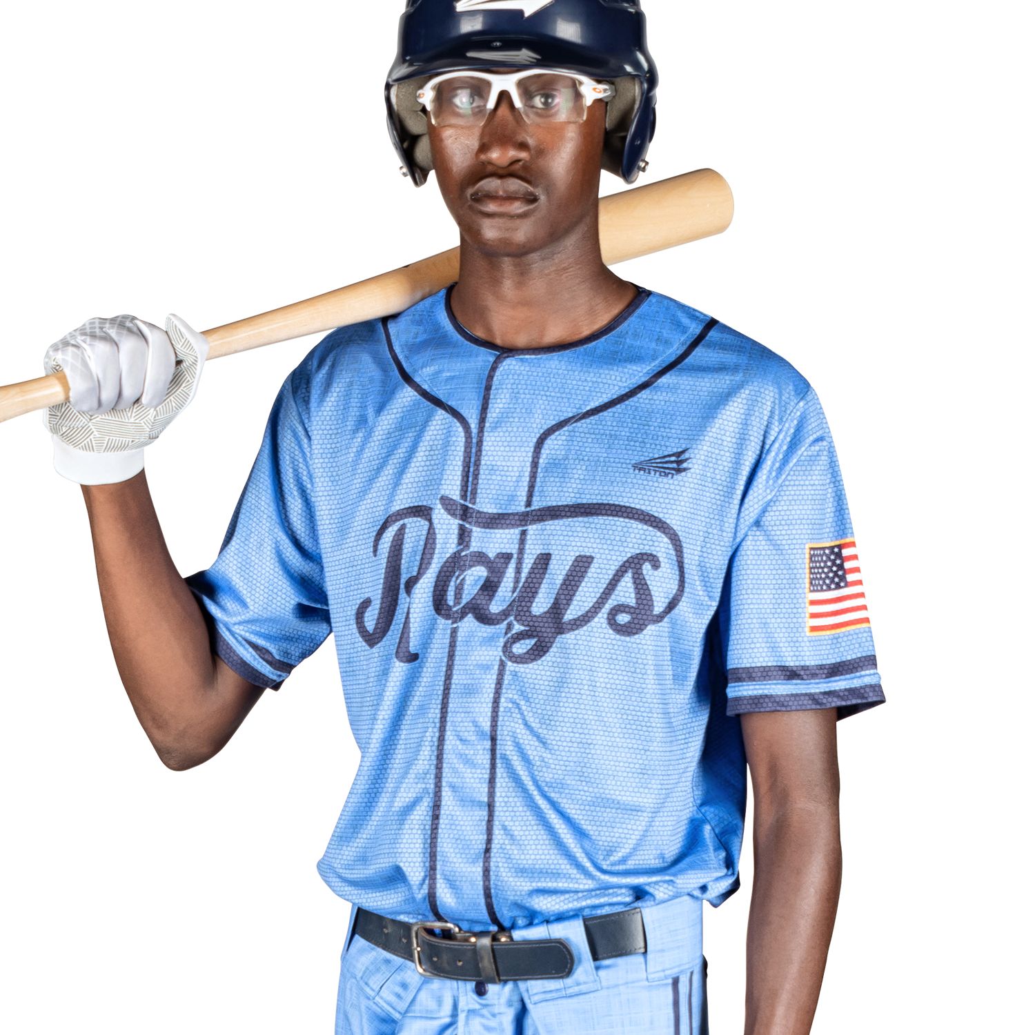 Triton Rays Custom Baseball Jersey
