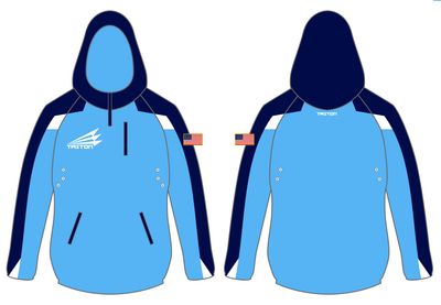 Triton Rays Custom Gladiator Hoodie