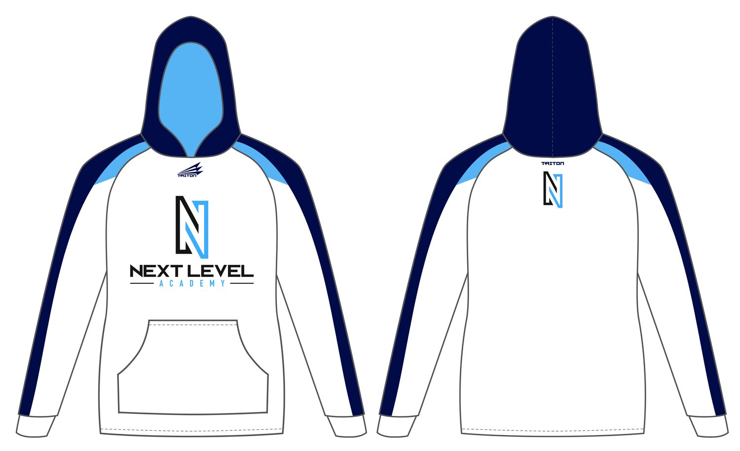 Next Level Academy Custom Vulcan Hoodie