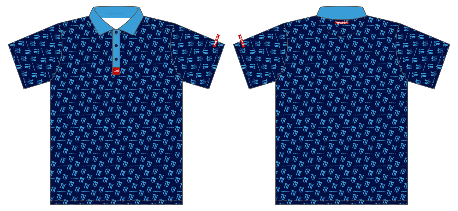 Triton Rays Custom Stroker Golf Polo
