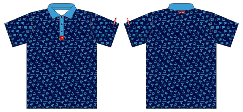 Triton Rays Custom Stroker Golf Polo