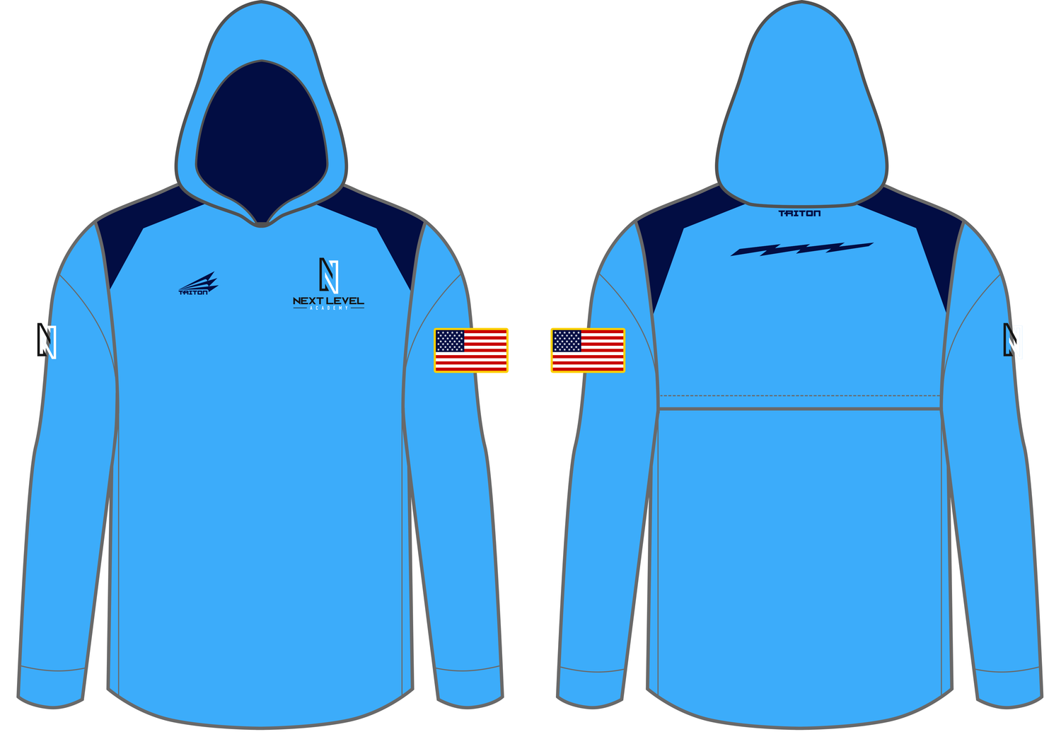 Next Level Academy Custom Jackal Jacket