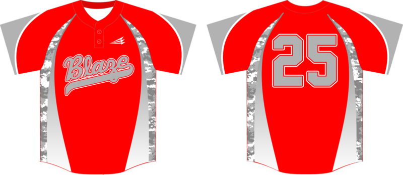 Blaze (Leal) Custom Hexaflex Baseball Jersey #1