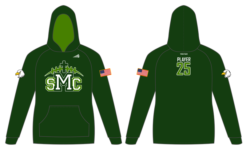 SMC Eagles Football Custom Vulcan Hoodie