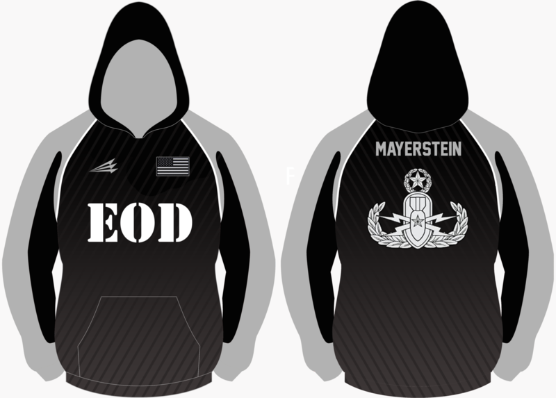 51st EOD Custom Vulcan Hoodie #VH1