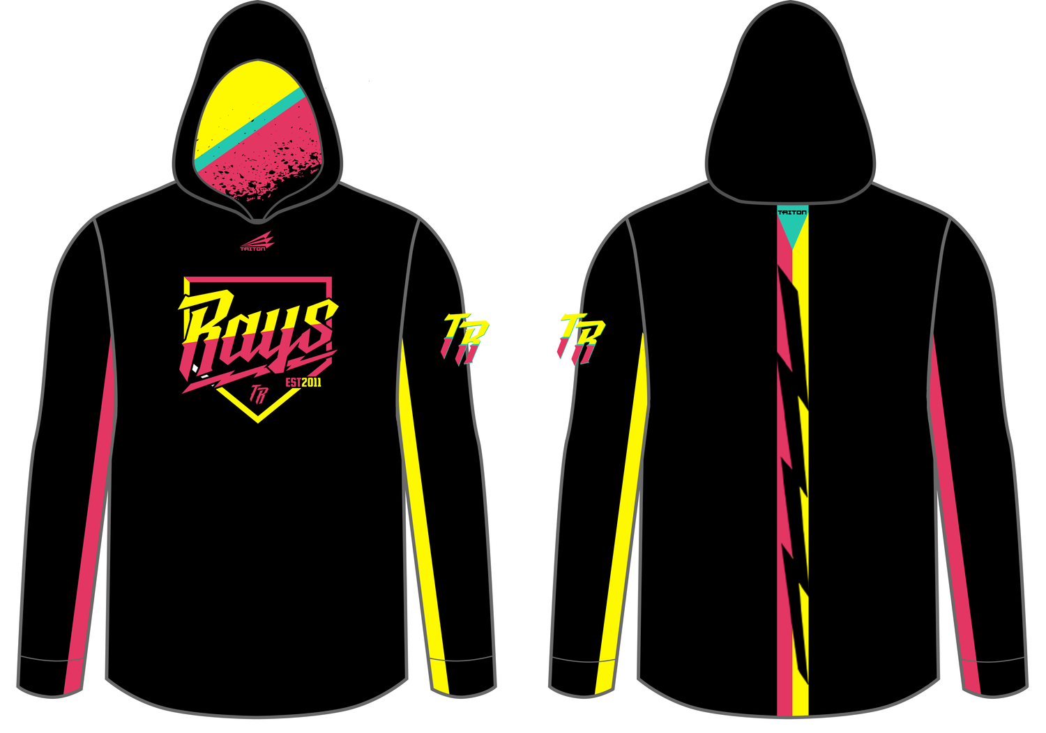 Triton Rays Custom Pro Premier Pullover (Longsleeve)