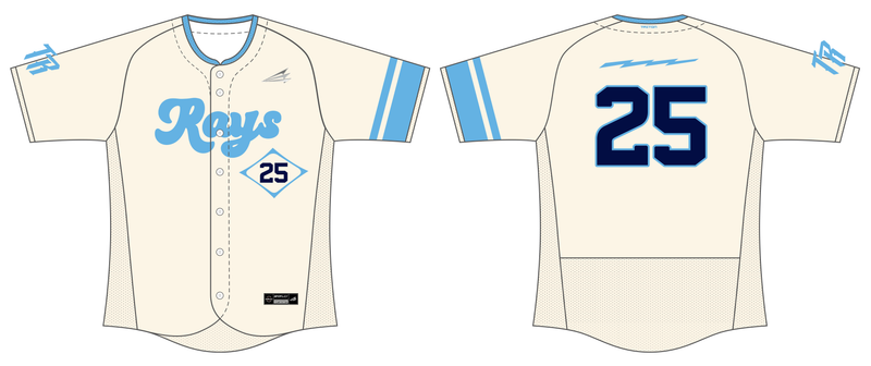 Triton Rays Custom SPDFLEX Baseball Jersey