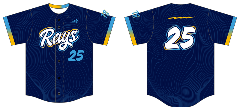 Triton Rays Custom Baseball Jersey