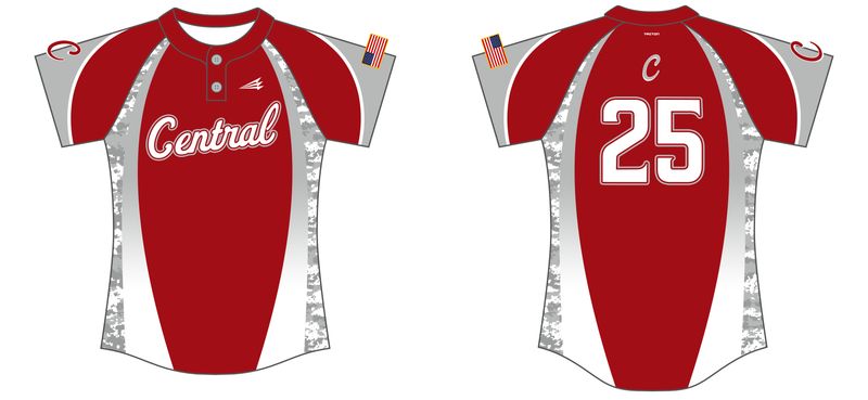 Central Softball (Settle) Custom Fall 2025 Softball Jersey