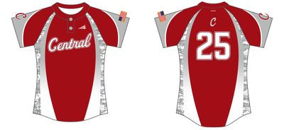 Central Softball (Settle) Custom Fall 2025 Softball Jersey
