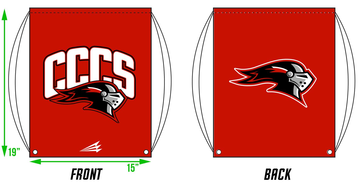 Cedar Creek Christian School Custom Drawstring Bag