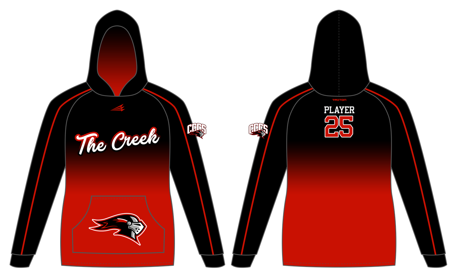 Cedar Creek Christian School Custom Vulcan Hoodie