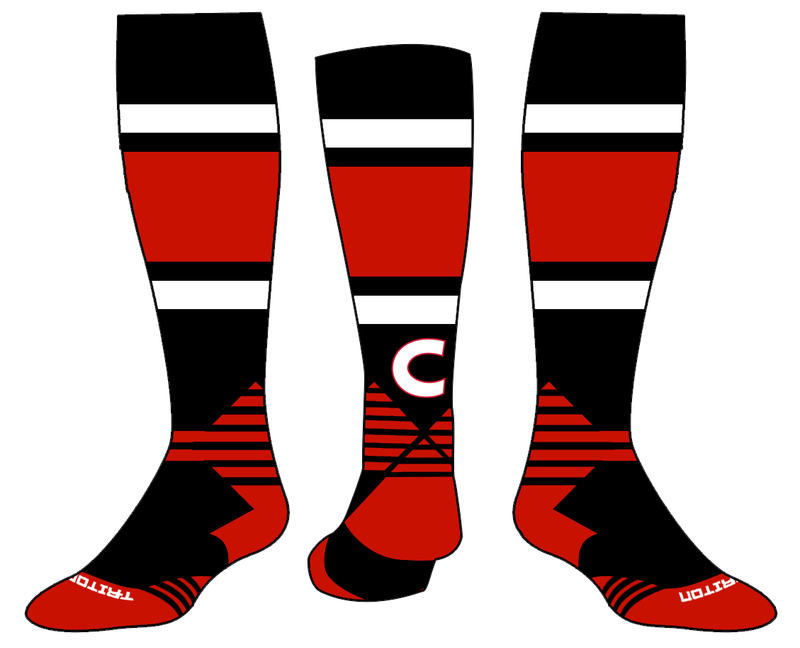 Cedar Creek Christian School Baseball Custom Socks