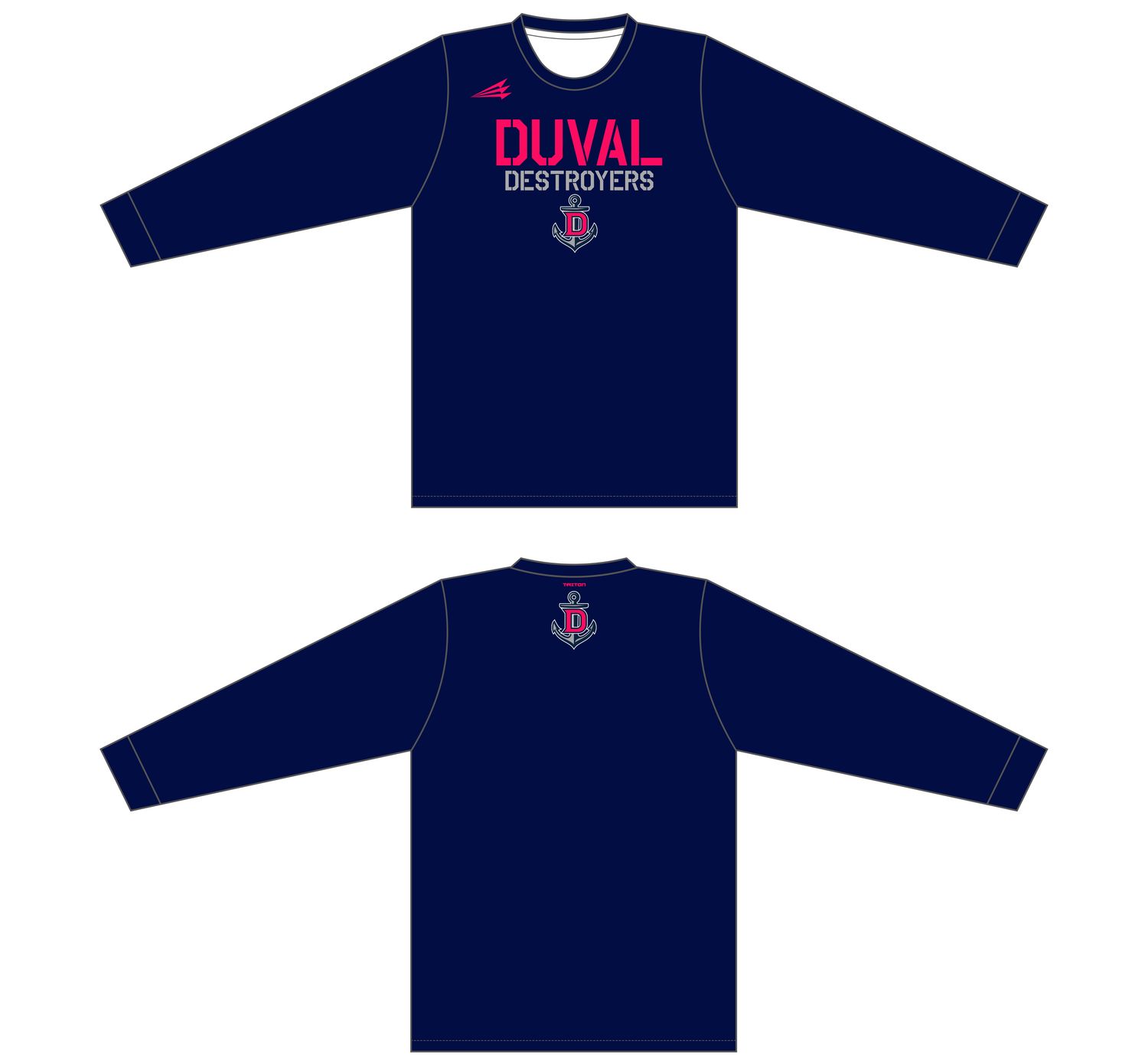 Duval Destroyers Custom HyperTee LHT1