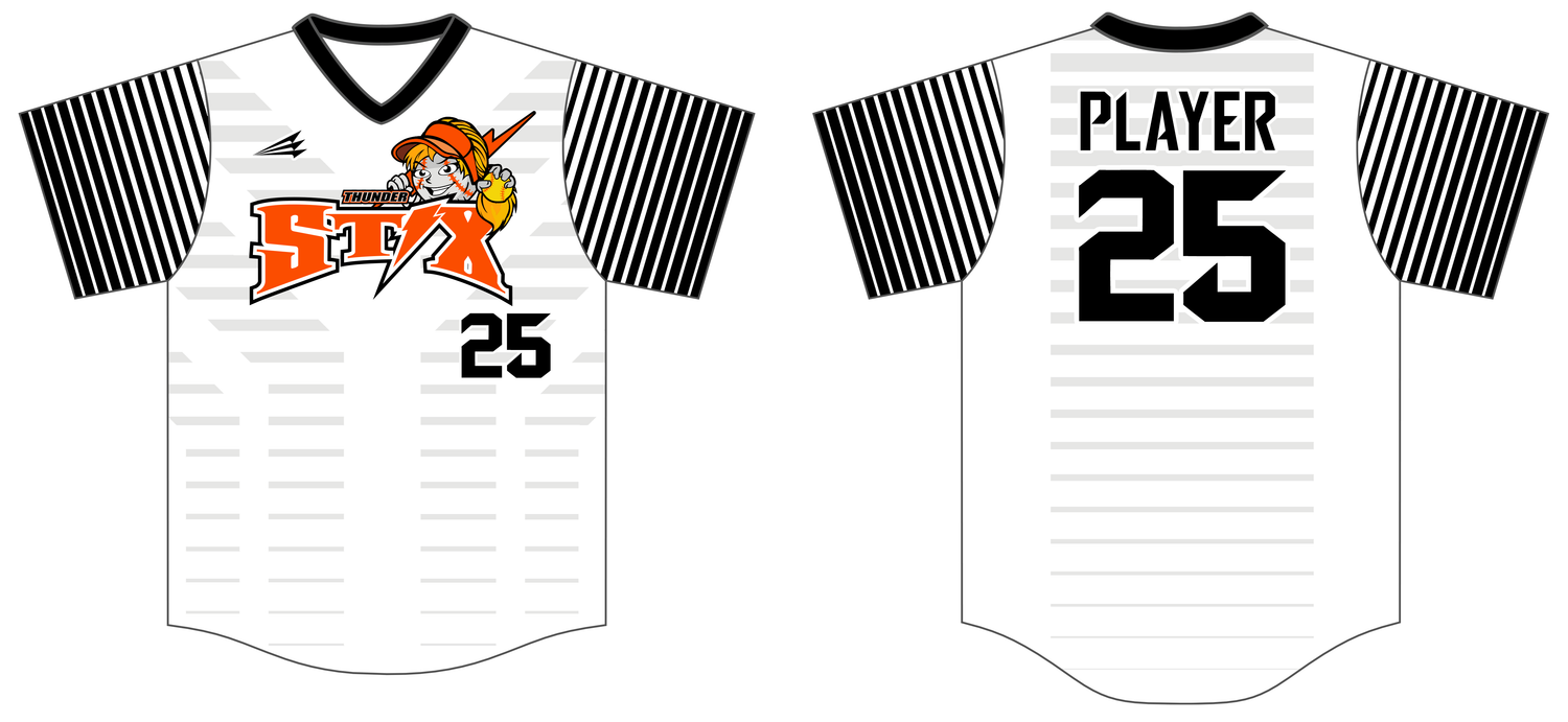 Freeport ThunderStix Custom Hexaflex Coaches Jersey #J31C