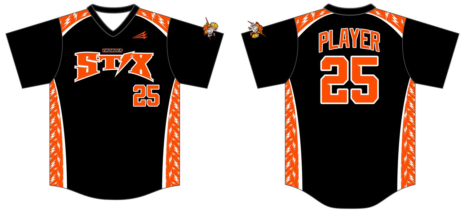 Freeport ThunderStix Custom Hexaflex Coaches Jersey #J35C