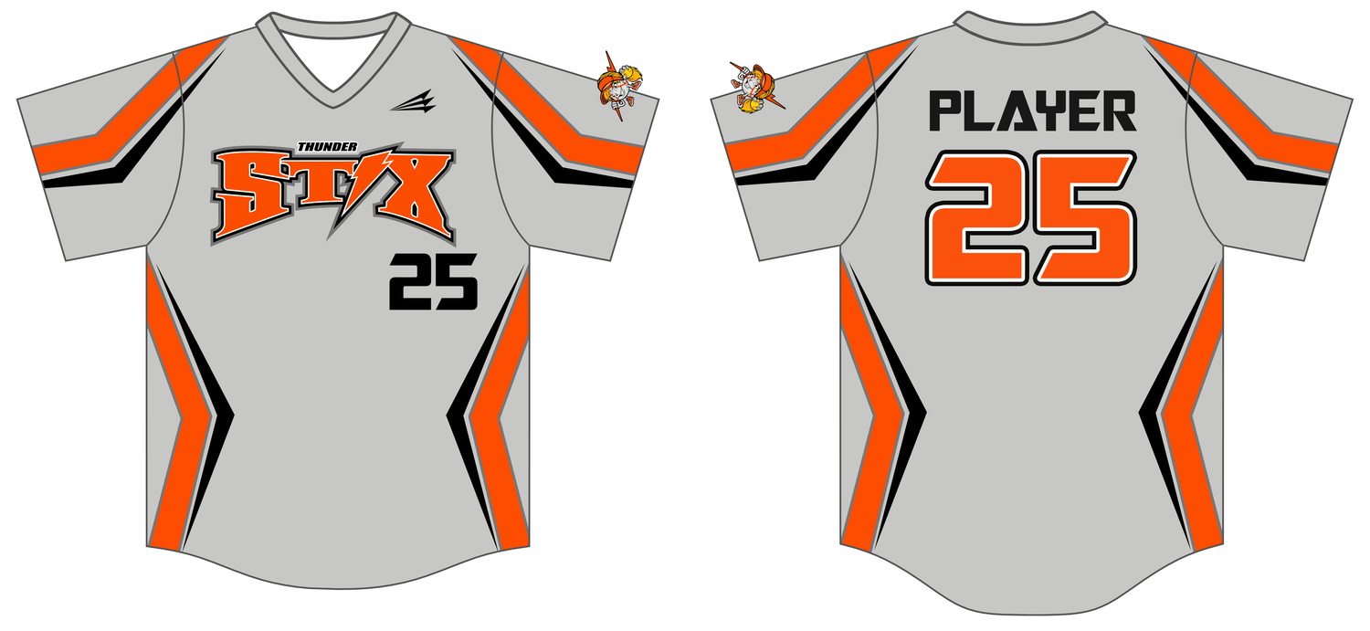 Freeport ThunderStix Custom Hexaflex Coaches Jersey #J37C