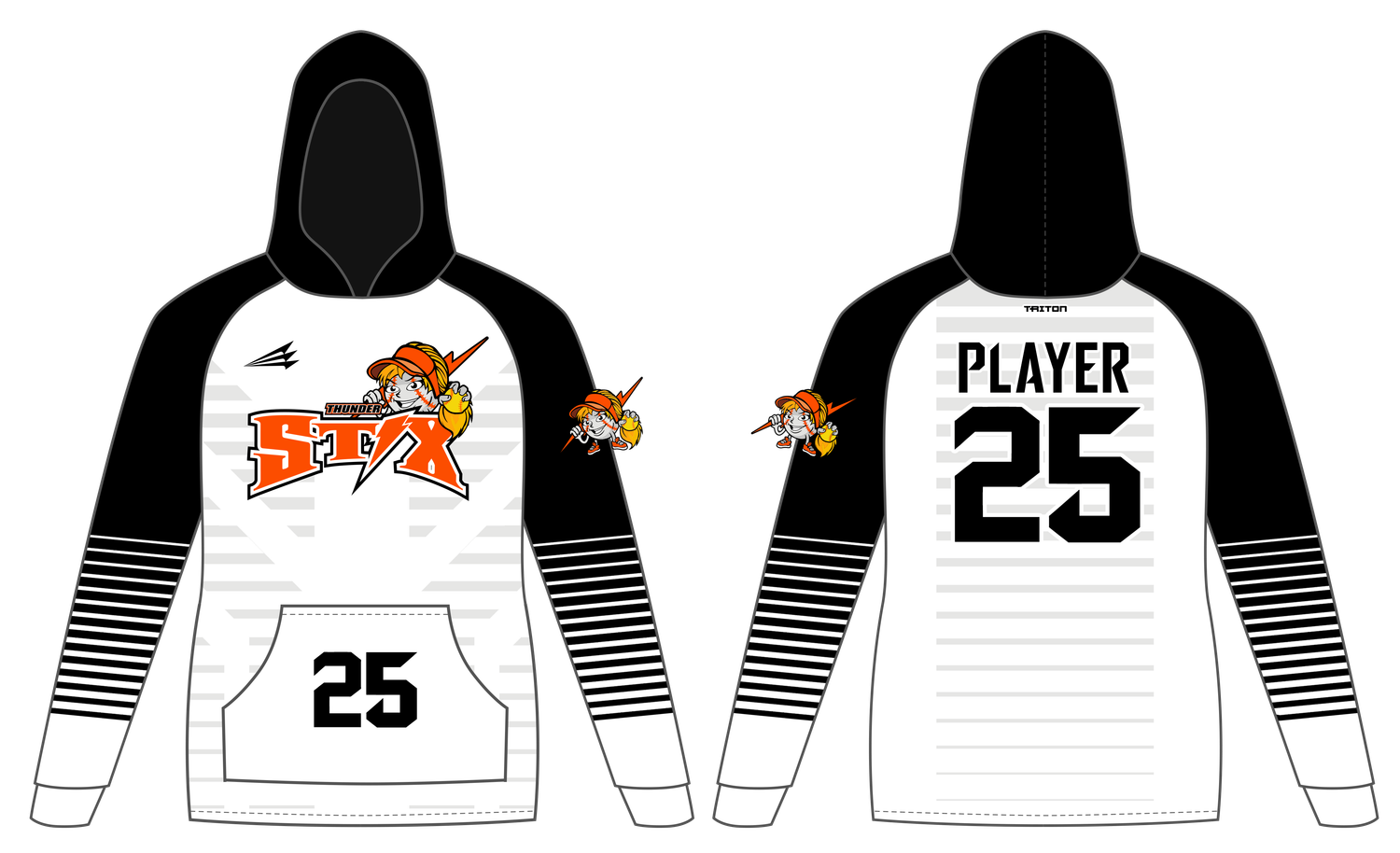 Freeport ThunderStix Custom Vulcan Hoodie #VH11
