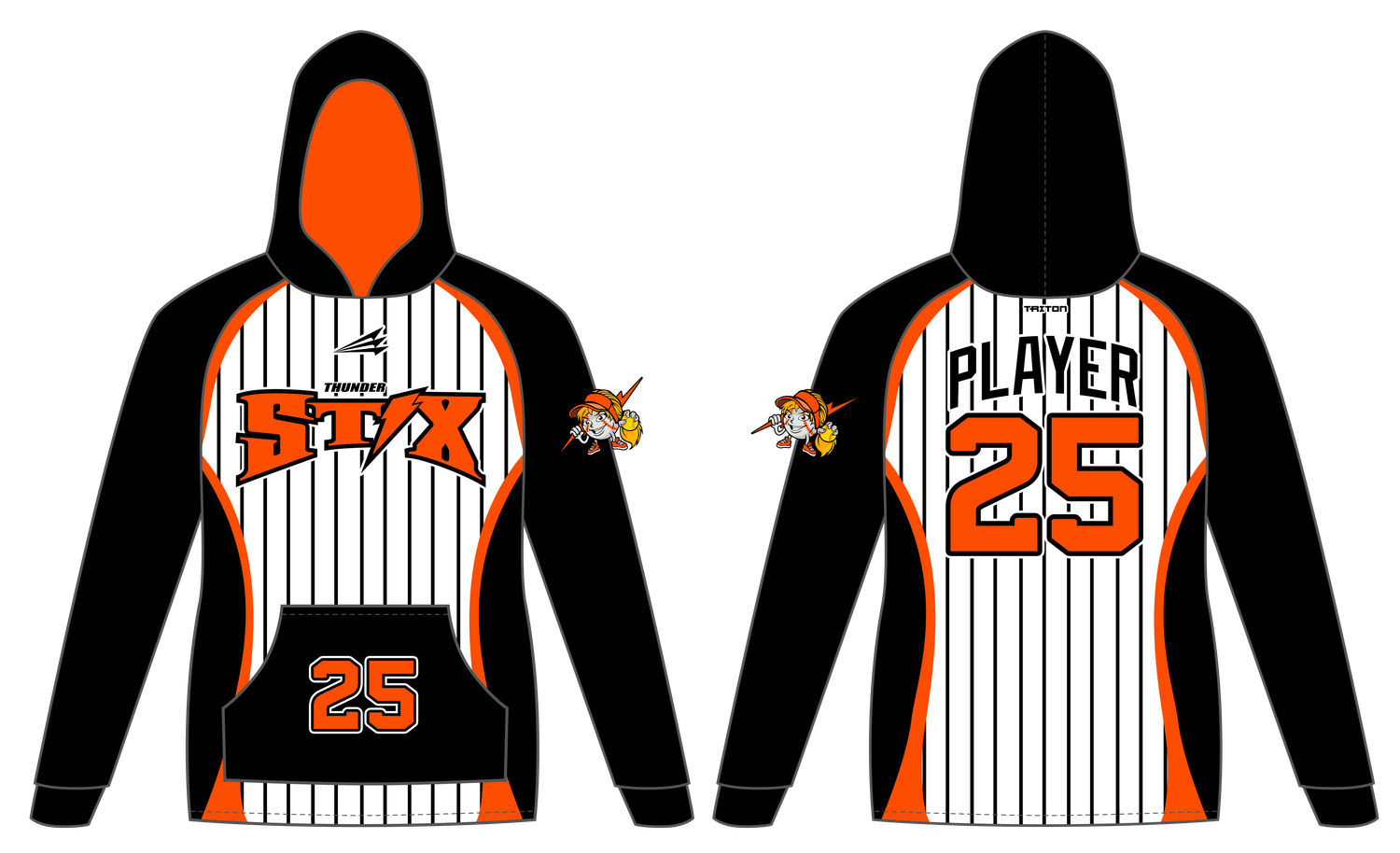 Freeport ThunderStix Custom Vulcan Hoodie #VH10