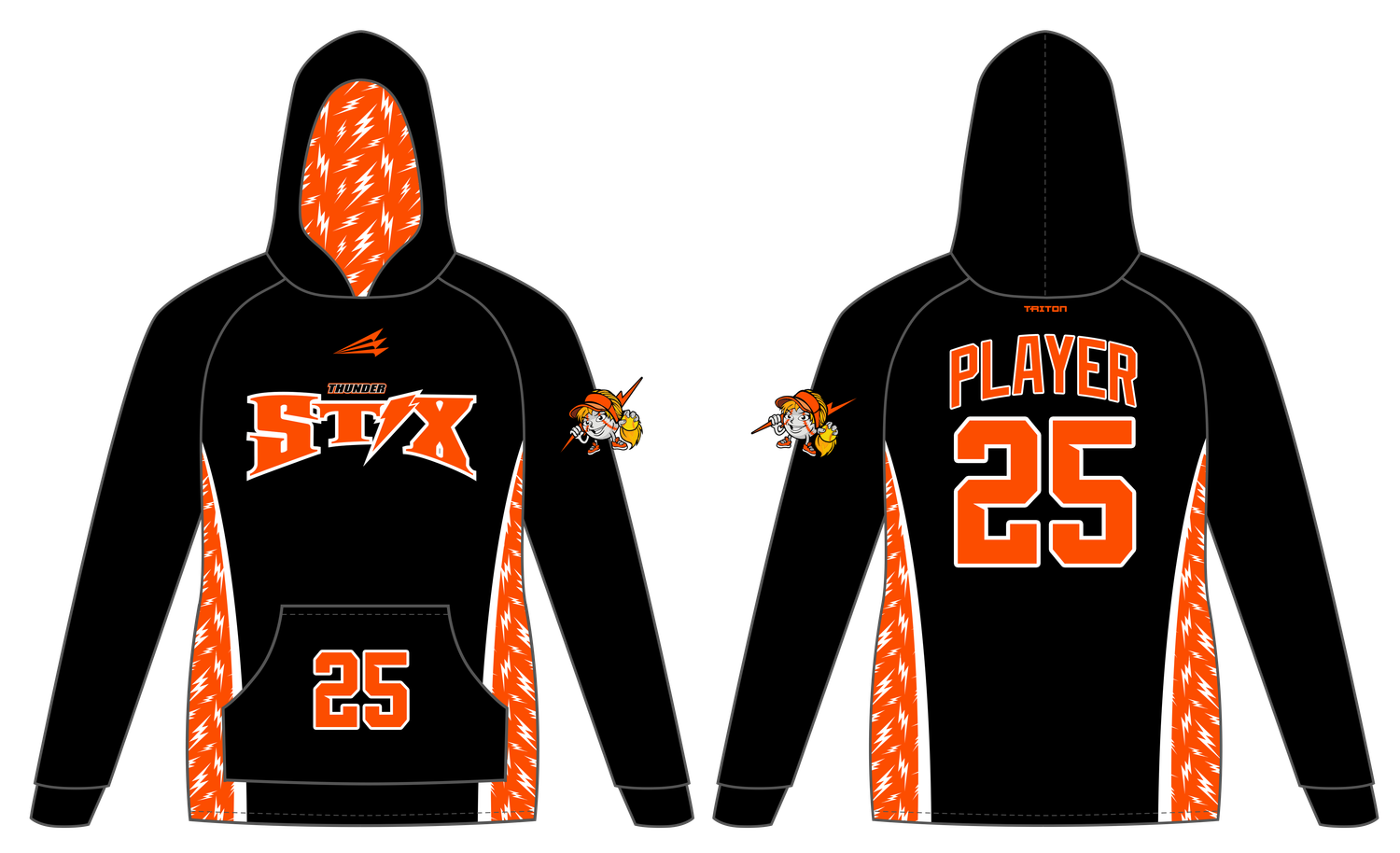 Freeport ThunderStix Custom Vulcan Hoodie #VH12