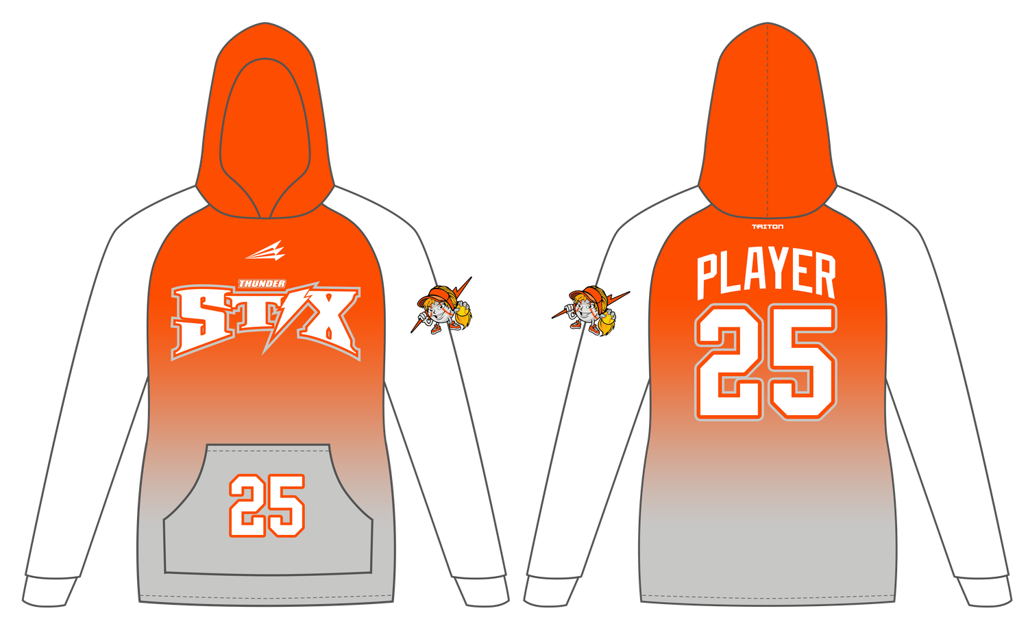 Freeport ThunderStix Custom Vulcan Hoodie #VH14