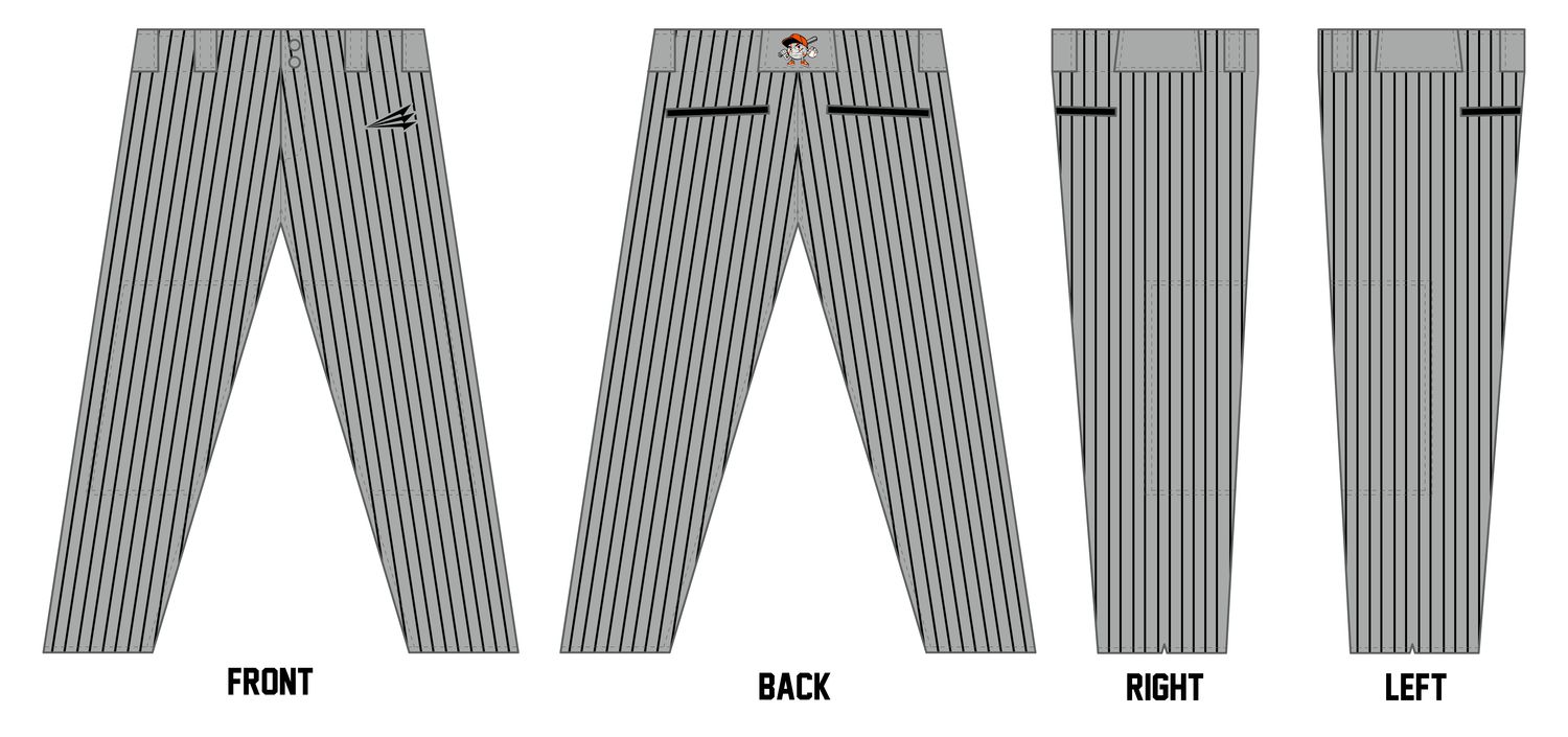 Freeport Stix Custom Athletic Cut Baseball Pants #BP19A