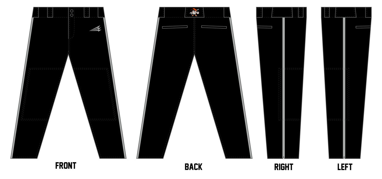 Freeport Stix Custom Athletic Cut Baseball Pants #BP19C