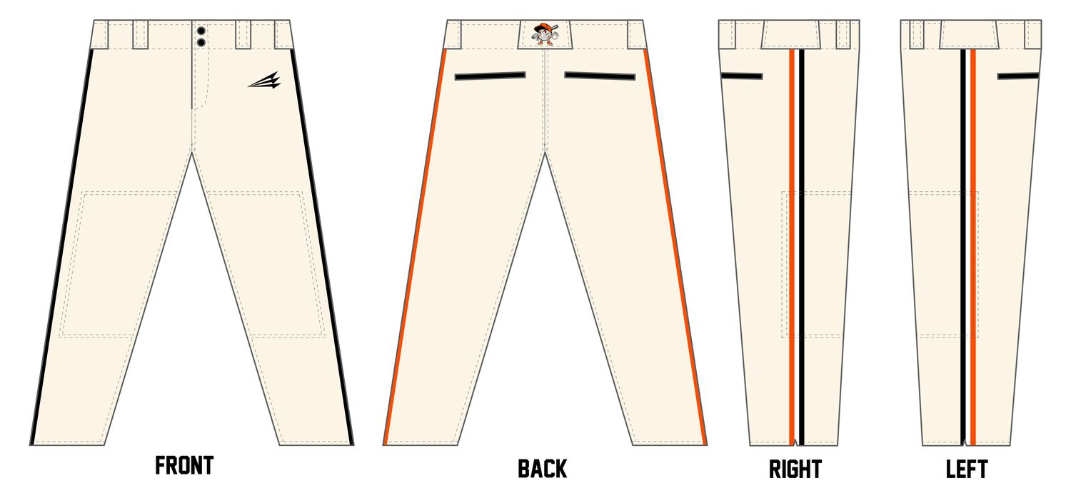 Freeport Stix Custom Athletic Cut Baseball Pants #BP15A