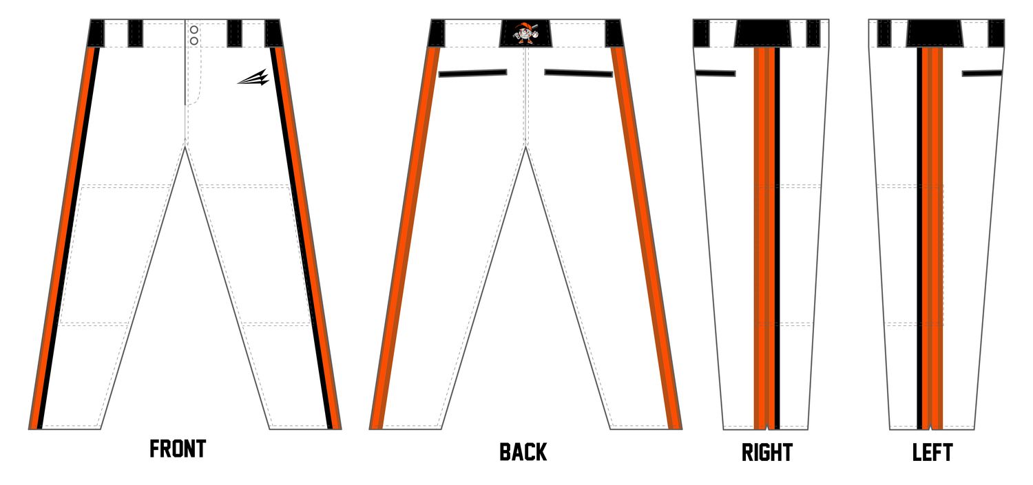 Freeport Stix Custom Athletic Cut Baseball Pants #BP50A