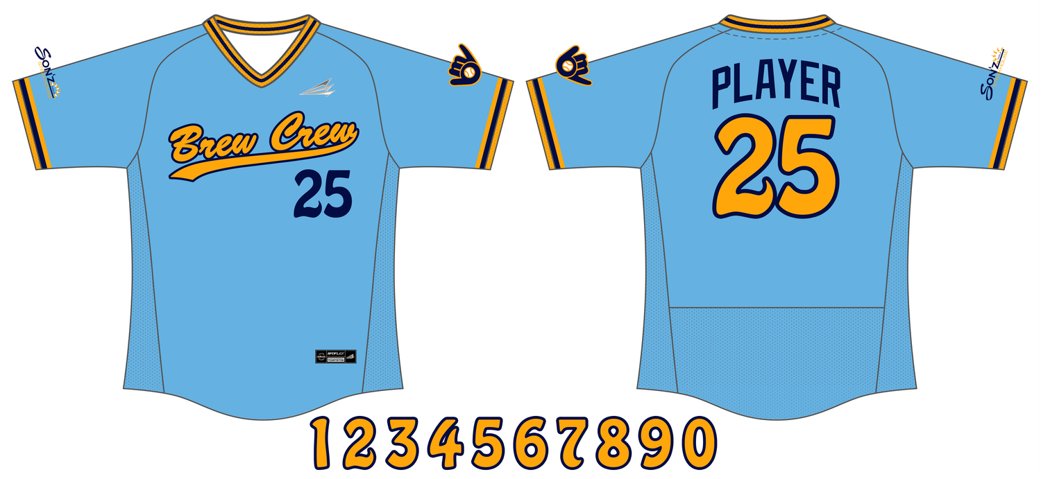 West Maui Brewers Custom SpdFLEX Baseball Jersey #J6C