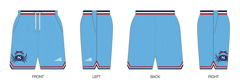 Skagit Dungies Custom Retro Mesh Shorts