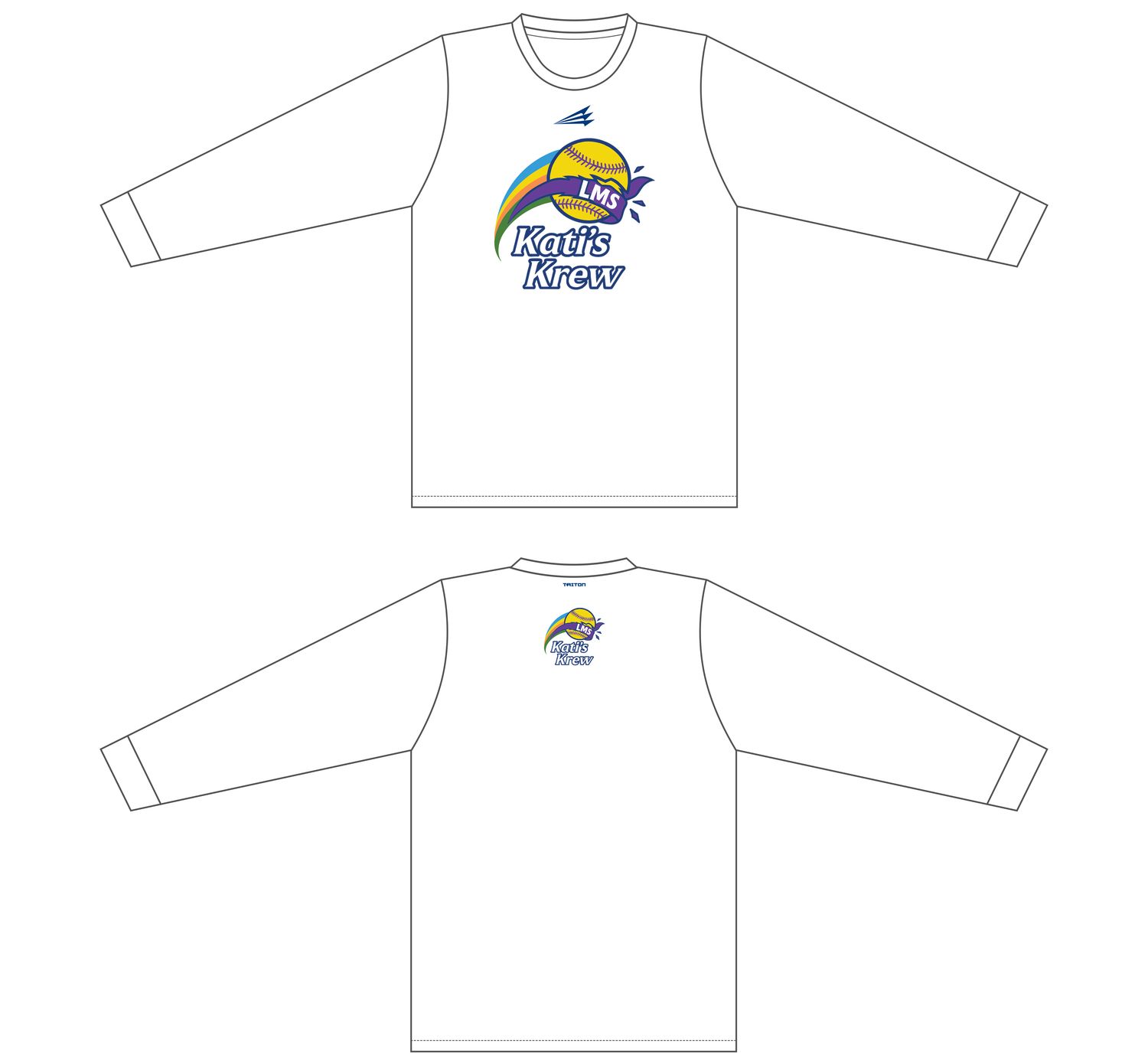 Kati's Krew Custom Longsleeve HyperTee #HT1