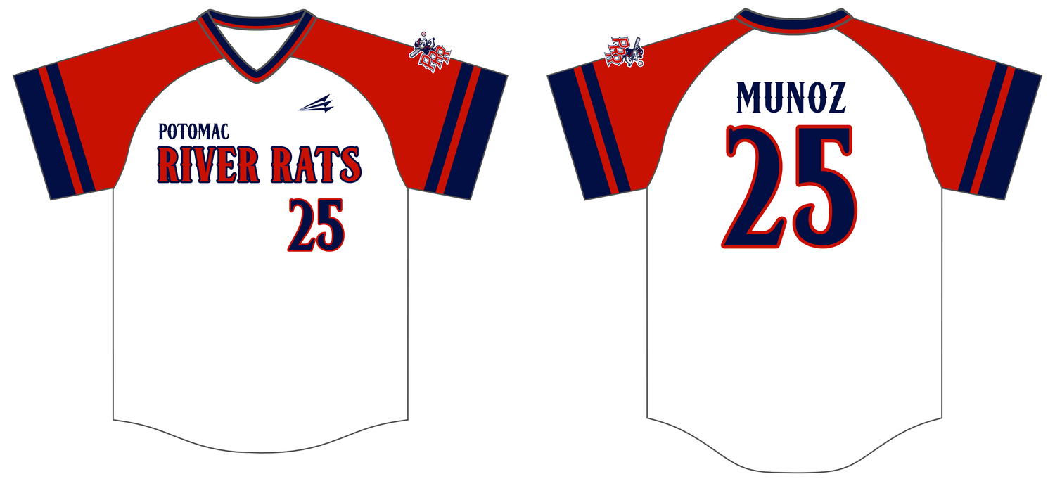 Potomac River Rats Custom HexaFlex Baseball Jersey #J1