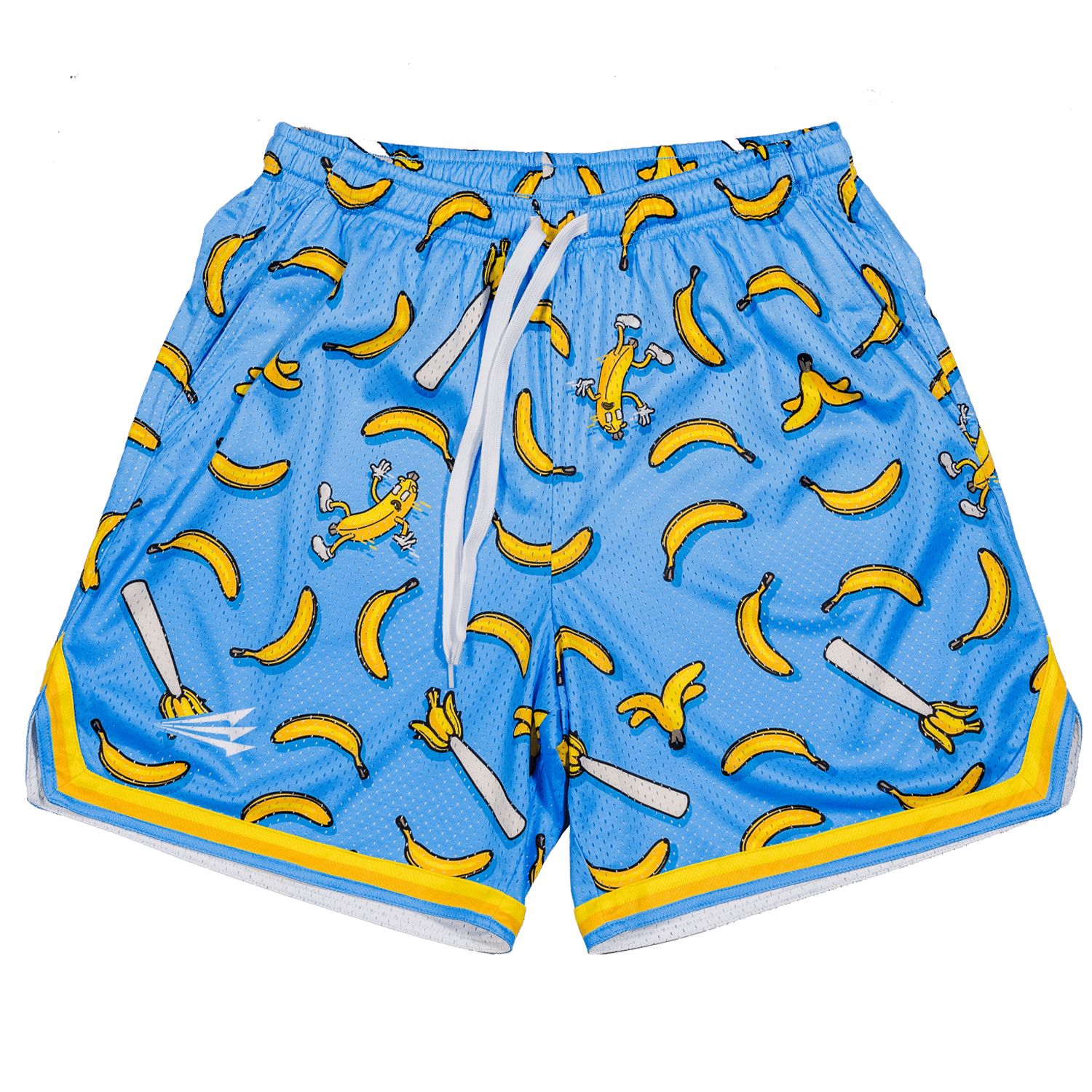 Nukes &#39;N Naners Bananas Seamhead Lifestyle Baseball Mesh Shorts