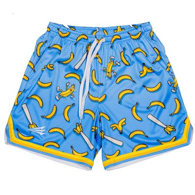 Nukes &#39;N Naners Bananas Seamhead Lifestyle Baseball Mesh Shorts