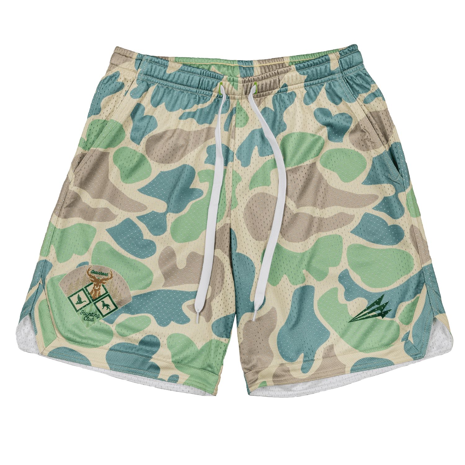 Seamhead Hunting Club Lifestyle Baseball Mesh Shorts
