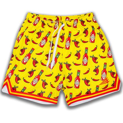Ghost Peppers Seamhead Lifestyle Baseball Mesh Shorts