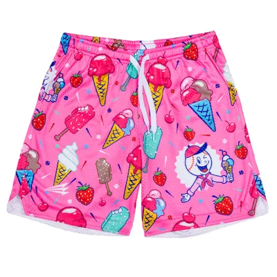 The Ice Cream Man Seamhead Lifestyle Baseball Mesh Shorts
