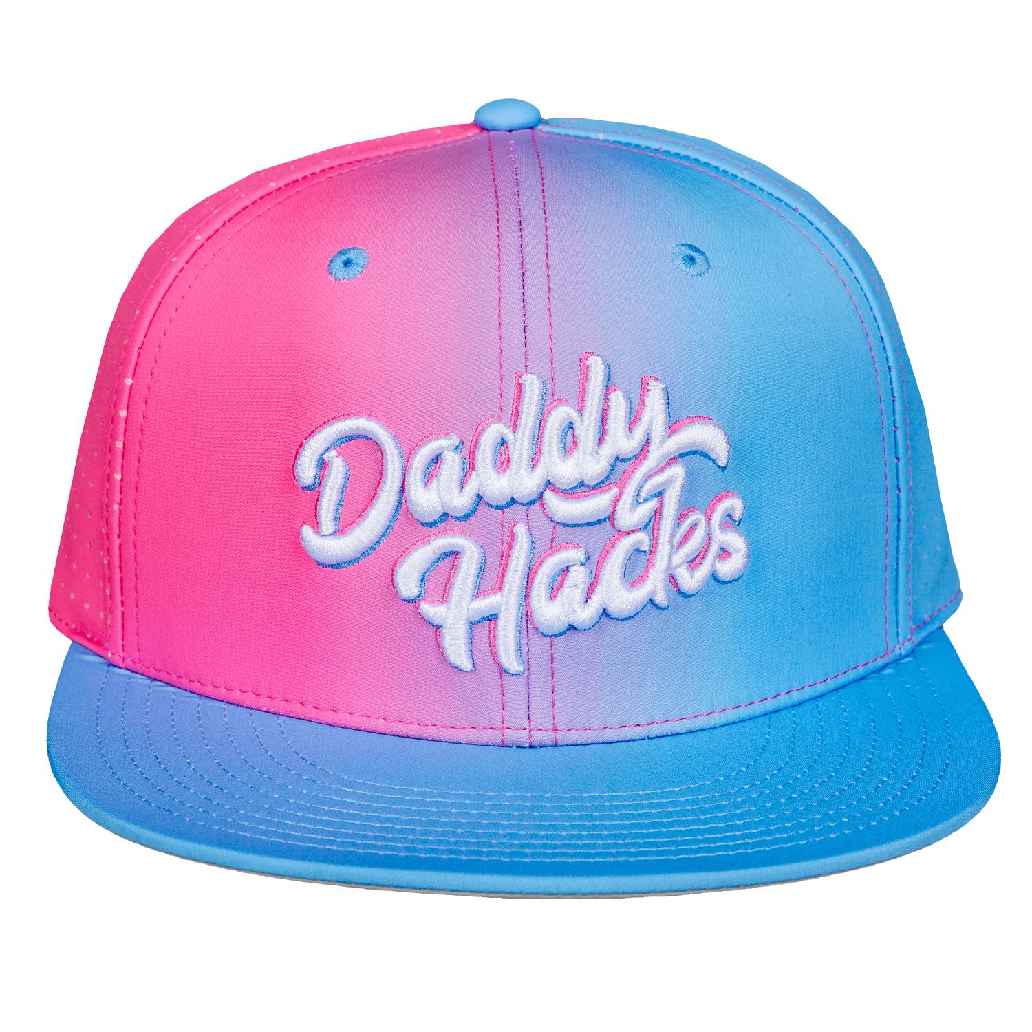 Daddy Hacks Cotton Candy Snapback Hat