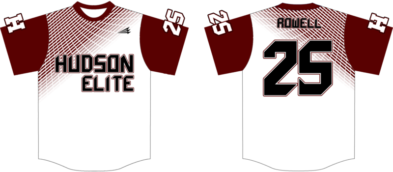 Hudson Elite Custom HexaFlex Baseball Jersey #6