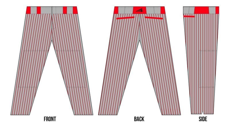 Bakersfield Sliders Custom Stacheman Elite Long Baseball Pant #BP2b